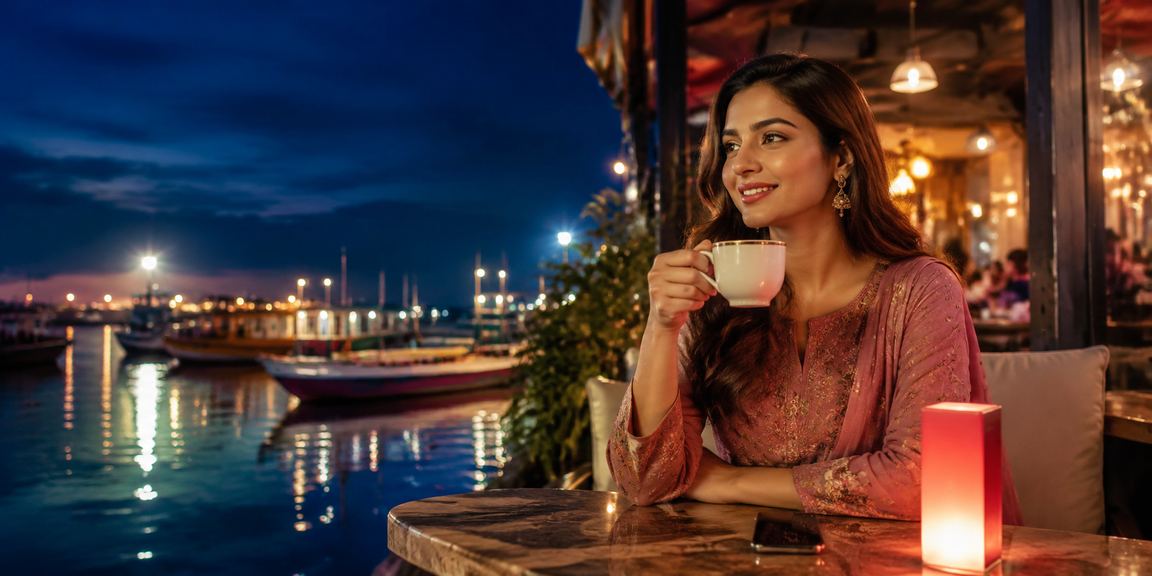 কুমিল্লায় সমুদ্রতটে মোবাইলে পেমেন্ট করছেন একজন ব্যবহারকারী