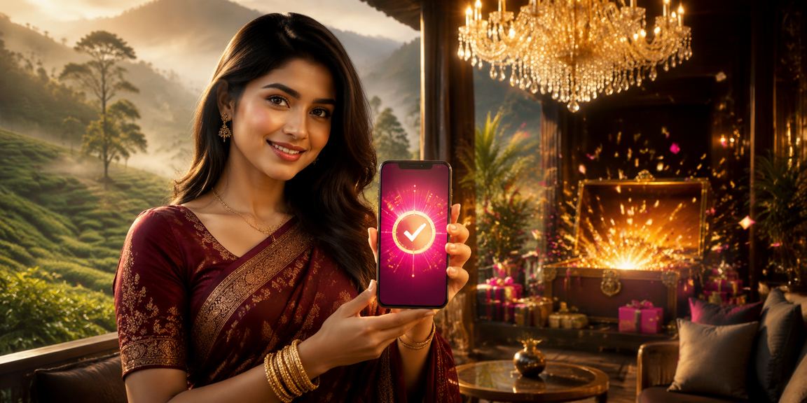 সিলেটের চা বাগানে মোবাইল পেমেন্ট ব্যবহারের দৃশ্য